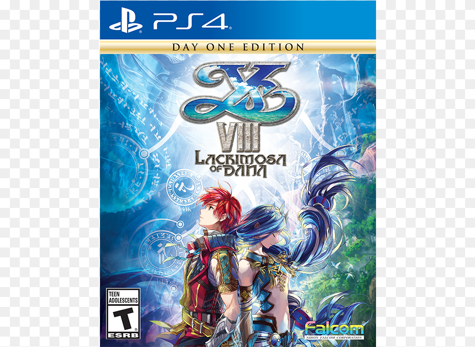 Ys Viii Lacrimosa Of Dana, Book, Comics, Publication, Adult Free Png