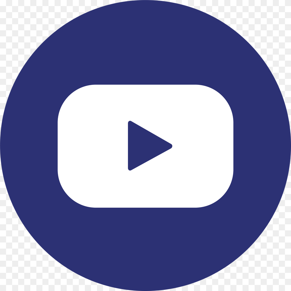 Yt Download Navy Blue Youtube Logo, Disk Free Png