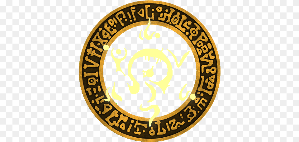 Yu Dark Magic Circle, Logo, Emblem, Symbol, Disk Free Png