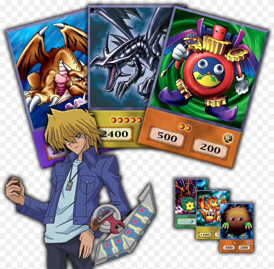 Yu Gi Oh Joey Wheeler Deck, Publication, Book, Comics, Person Free Png Download