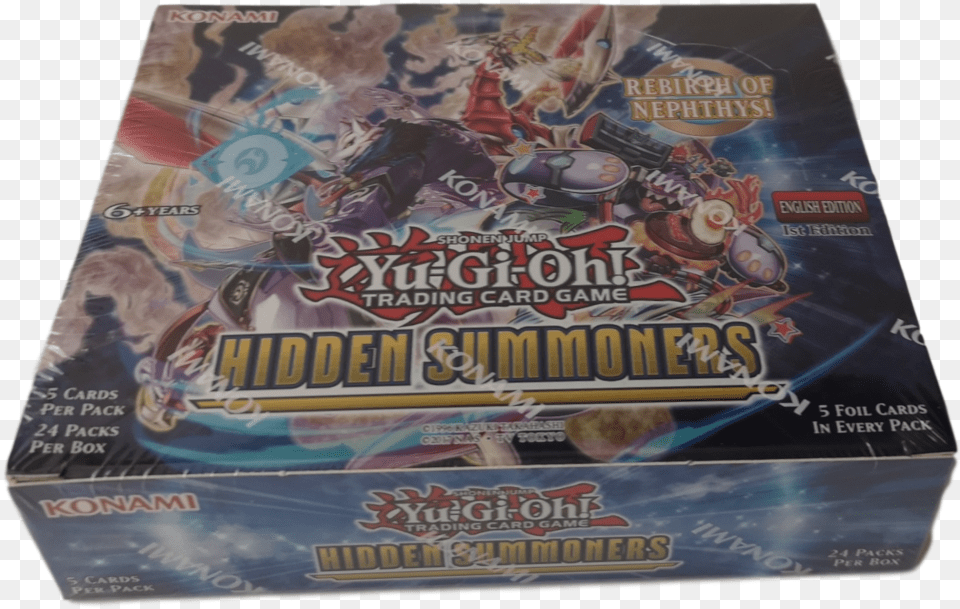 Yu Gi Oh Sealed Booster Packs Yu Gi Oh Tcg Hidden Summoners, Game Png