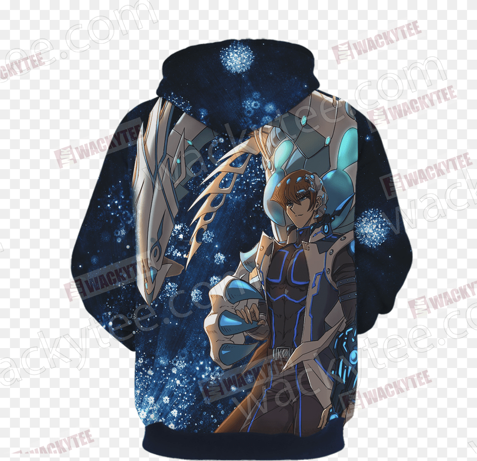 Yu Gi Oh Seto Kaiba And Blue Eyes White Dragon Unisex Hoodie Leather Jacket, Book, Comics, Publication, Person Free Transparent Png