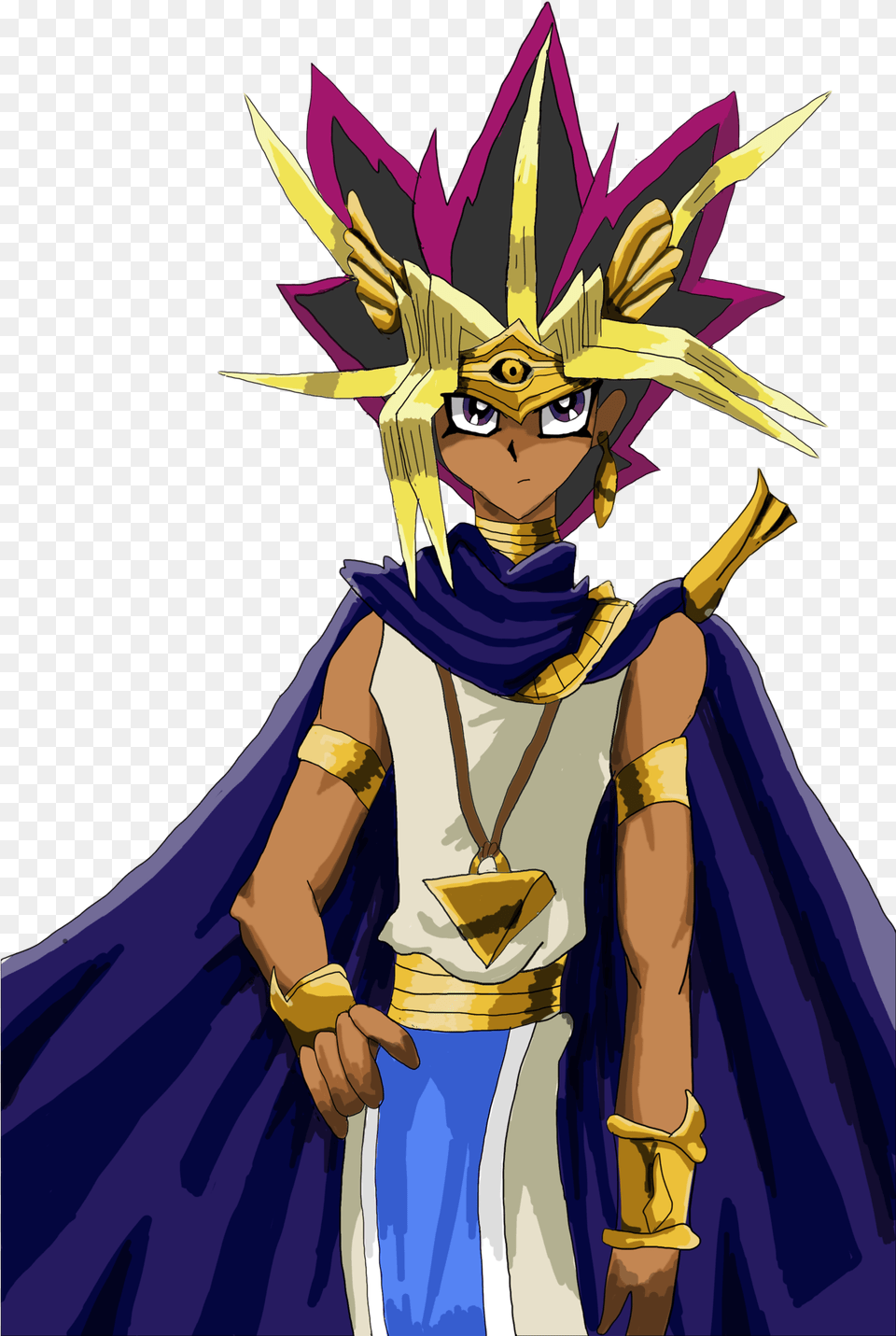 Yu Gi Oh The Yu Gi Oh Yugi Pharaon, Book, Comics, Publication, Person Png