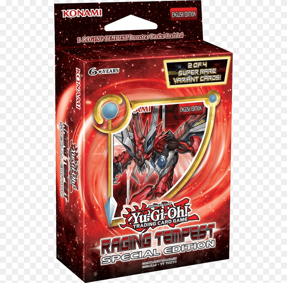 Yu Gi Oh Yugioh Raging Tempest Special Edition, Book, Publication, Person, Can Free Transparent Png