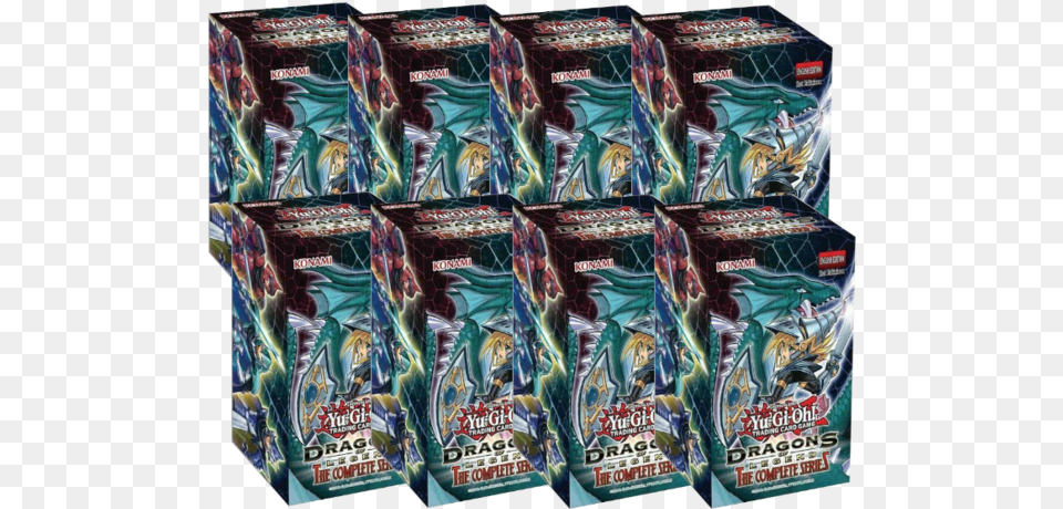 Yu Gioh Dragons Of Legend The Complete Series 1 Display Trading Card Game, Book, Publication, Comics Png