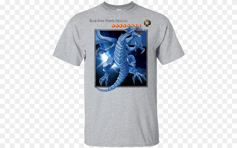 Yu Giohblueeyes White Dragon G200b Gildan Youth Ultra Cotton Tshirt, Clothing, T-shirt, Baby, Person Png