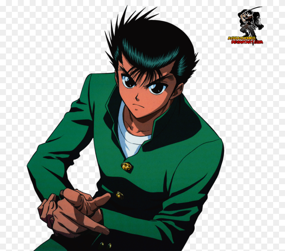 Yu Yu Hakusho, Adult, Book, Comics, Male Free Transparent Png