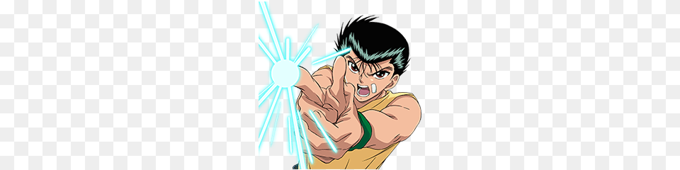 Yu Yu Hakusho Line Stickers Line Store, Book, Comics, Publication, Person Png