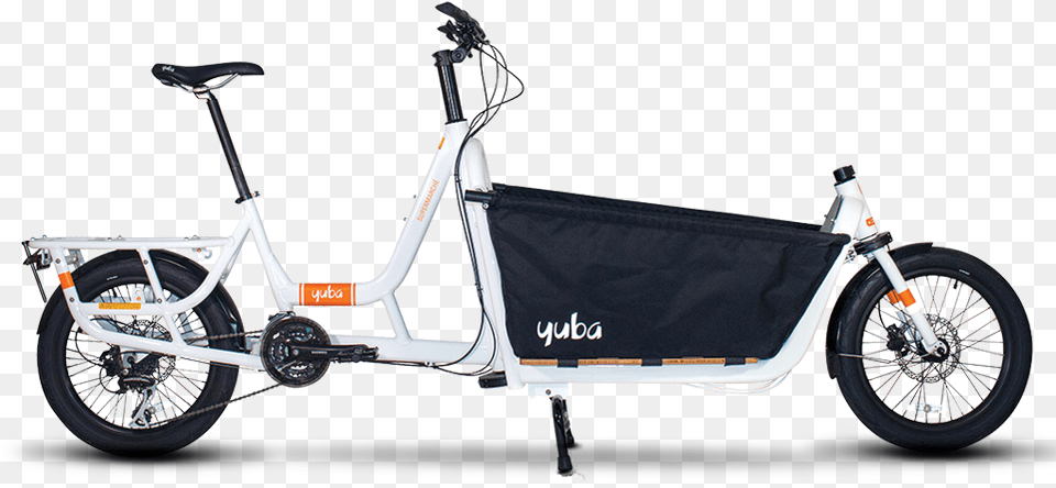 Yuba Supermarche Front Loading Cargo Bike Yuba Electric Supermarche, Machine, Wheel, Motorcycle, Transportation Free Png