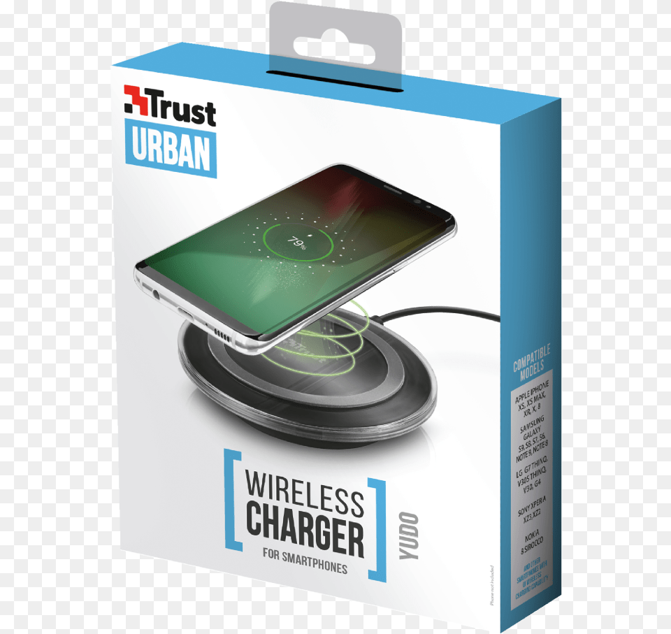 Yudo Wireless Charger For Smartphones Trust Wireless Charger, Electronics, Mobile Phone, Phone, Computer Hardware Png