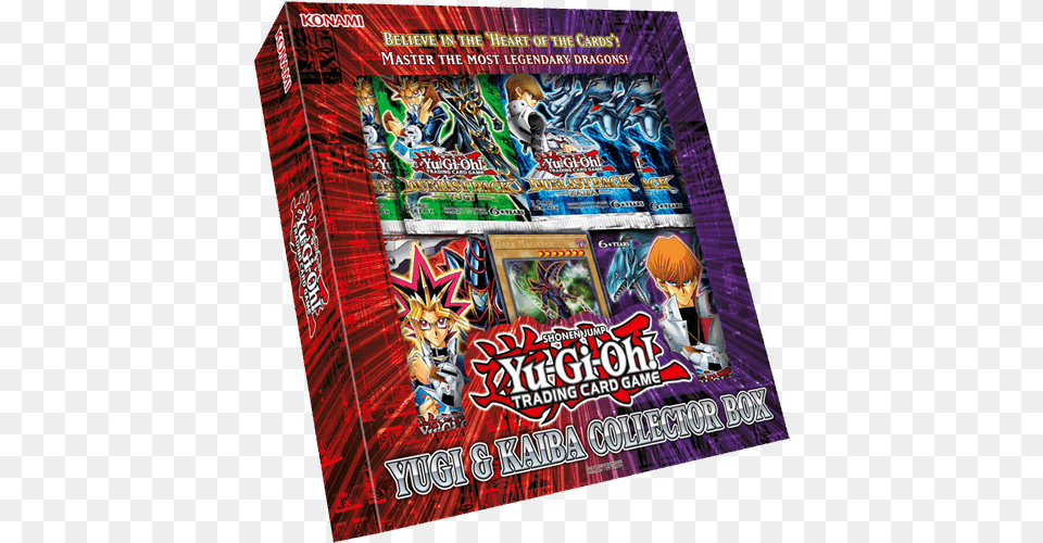 Yugi And Kaiba Collector Box, Person, Game Png