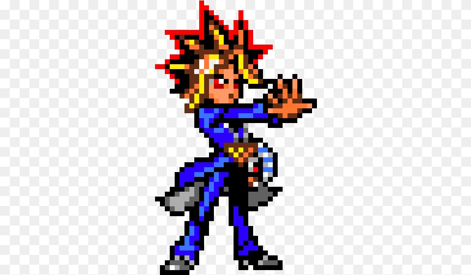 Yugi Yugioh Pixel Gif, Art, Graphics, Pattern Png