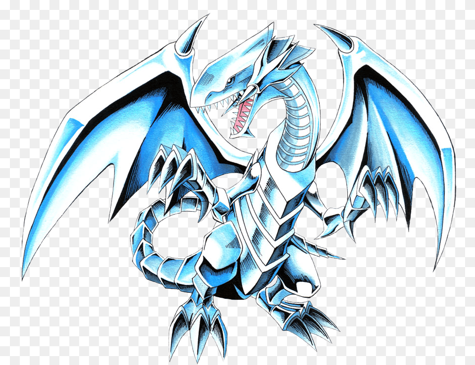 Yugioh Blue Eyes White Dragon, Animal, Bird Png