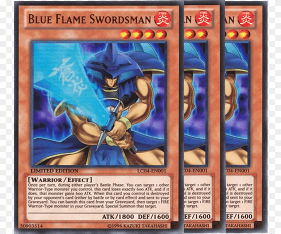 Yugioh Blue Flame Swordsman, Book, Comics, Publication, Person Free Transparent Png