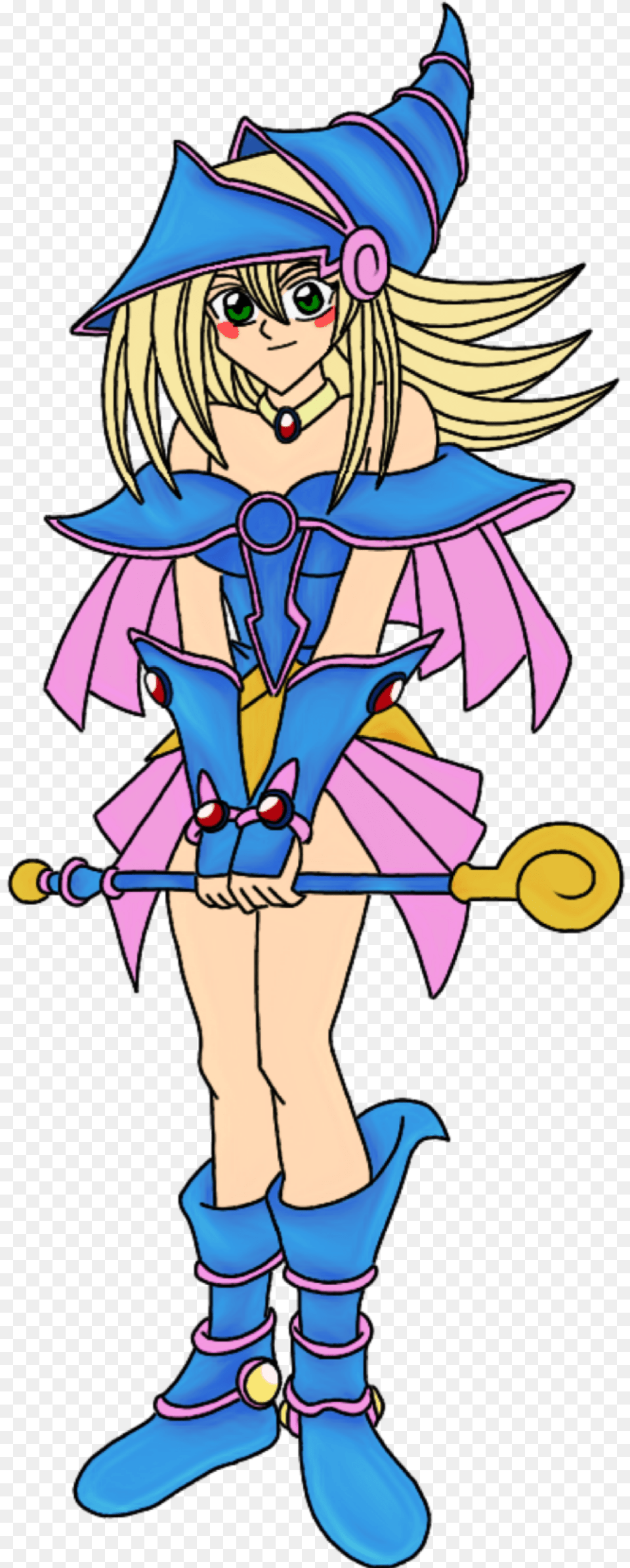 Yugioh Darkmagiciangirl Cartoon, Book, Publication, Comics, Adult Png Image