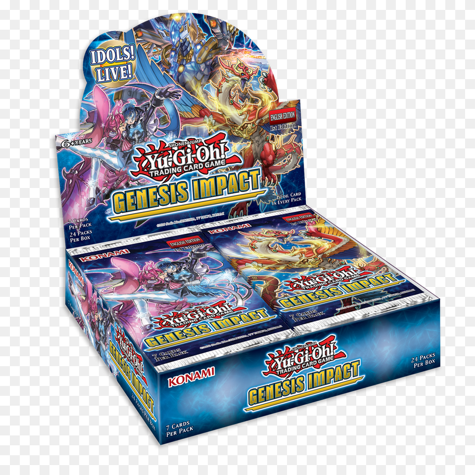 Yugioh Genesis Impact Yugioh Genesis Impact Booster Box Free Transparent Png