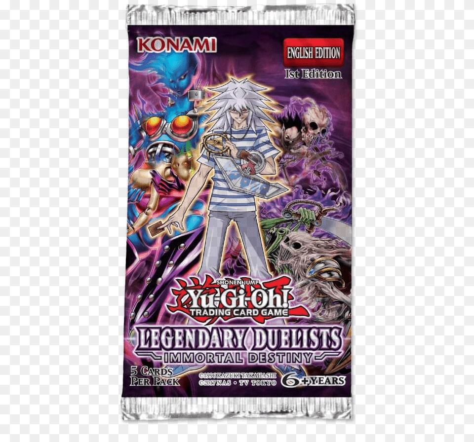 Yugioh Ld Immortal Destiny Booster Legendary Duelists Immortal Destiny, Advertisement, Book, Poster, Publication Png