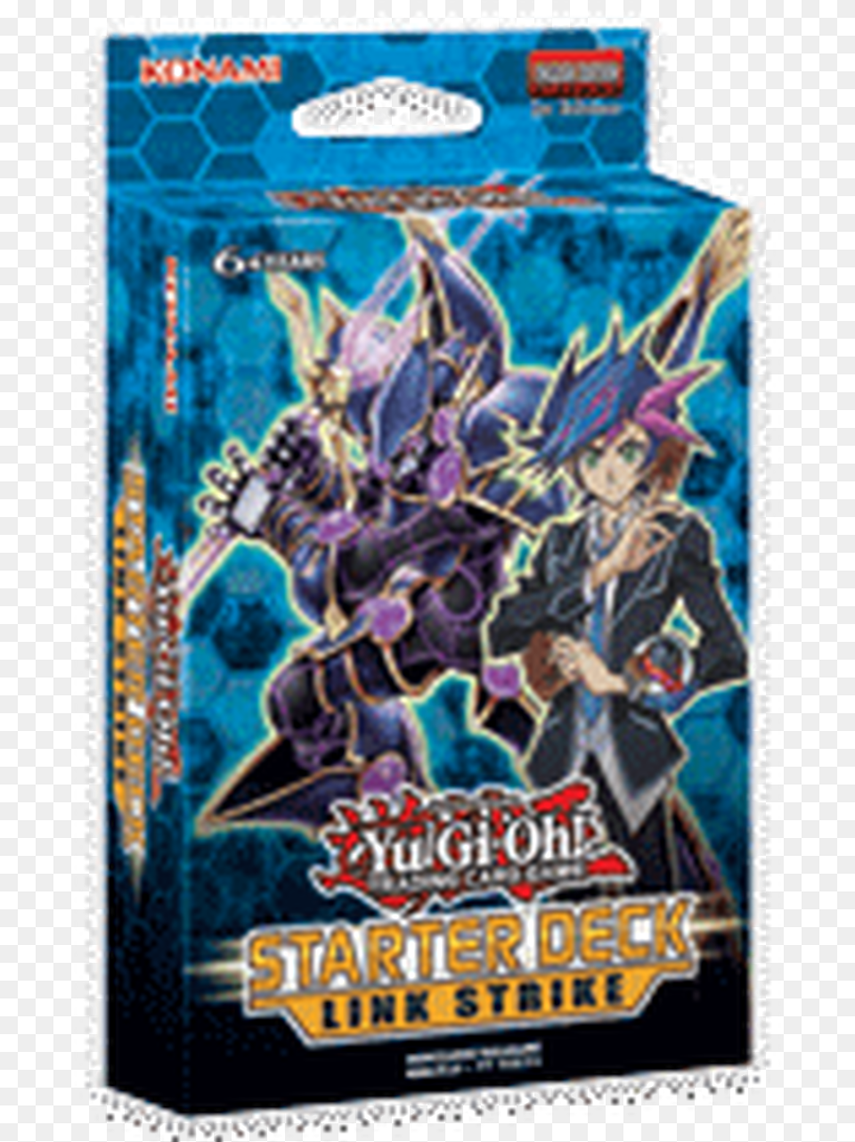 Yugioh Link Strike Starter Deck Yu Gi Oh Link Card, Book, Publication, Person, Comics Free Png Download