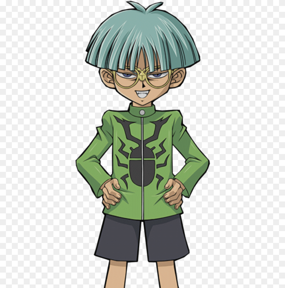 Yugioh Orica Anime Cosplay Weevil Underwood Deck Battle Yugioh Duel Links Weevil, Book, Comics, Person, Publication Free Png
