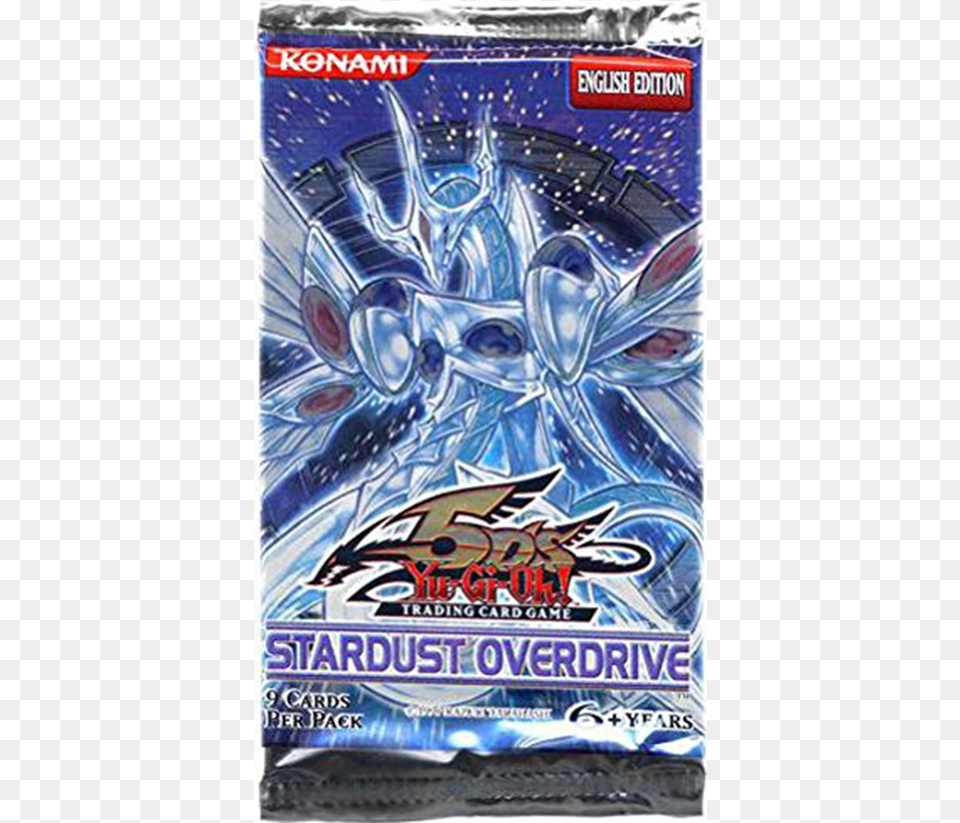 Yugioh Stardust Overdrive Booster Pack Yu Gi Oh Trading Card Game, Book, Comics, Publication, Car Free Transparent Png