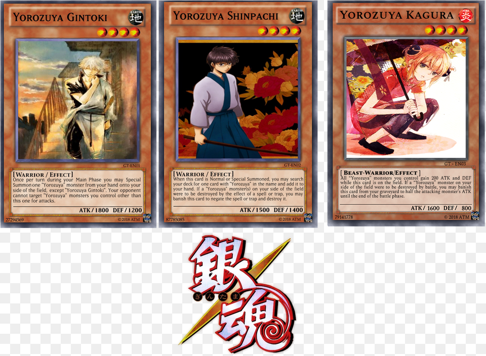 Yugioh Versus Template Gin Tama, Book, Comics, Publication, Adult Free Png Download