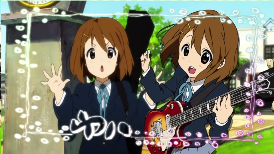 Yuihirasawa Cartoon, Baby, Guitar, Musical Instrument, Person Free Png Download