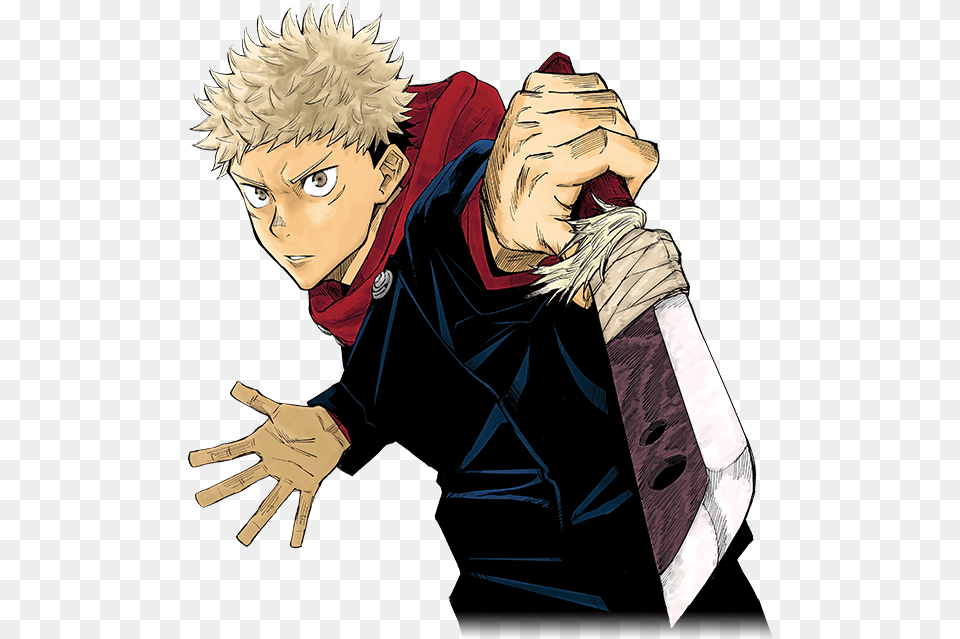 Yuji Itadori Jujutsu Kaisen, Publication, Book, Comics, Person Png Image