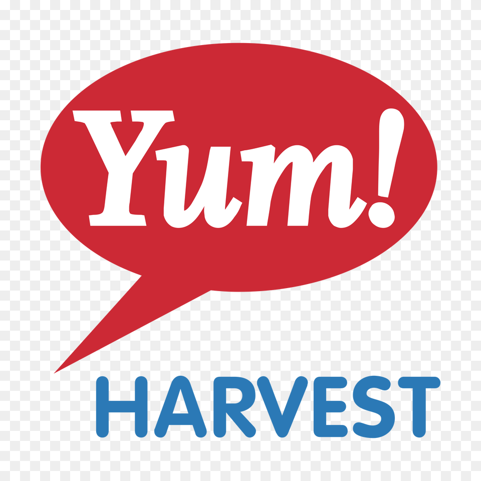 Yum Harvest Logo Transparent Vector, Text Free Png