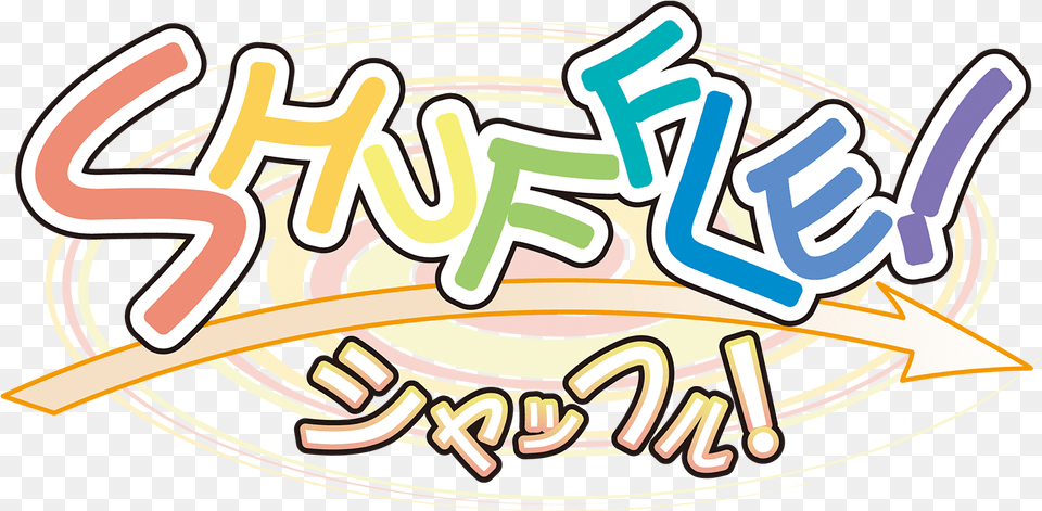 Yumehaven Shuffle Shuffle Anime Logo, Dynamite, Weapon Png Image