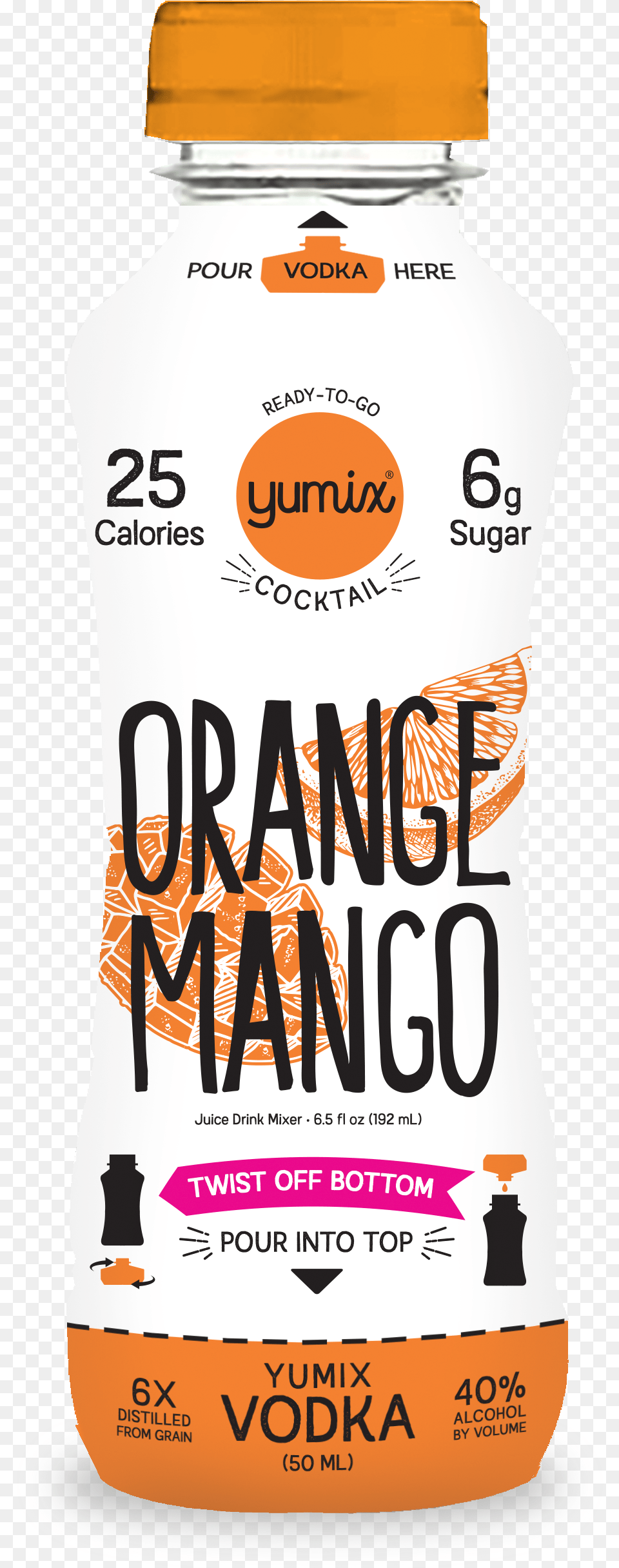 Yumix Orange Mang Superfood, Beverage, Juice, Food, Ketchup Free Png Download