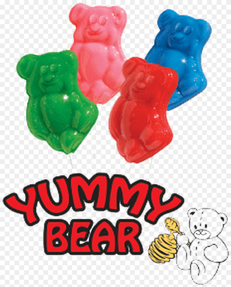 Yummy Bear Lollipops, Candy, Food, Sweets, Animal Free Transparent Png