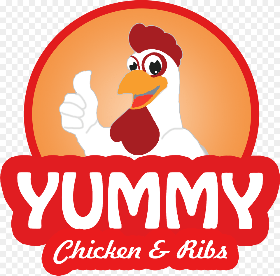Yummy Chicken Amp Ribs Cartoon, Baby, Person, Animal, Beak Free Png Download