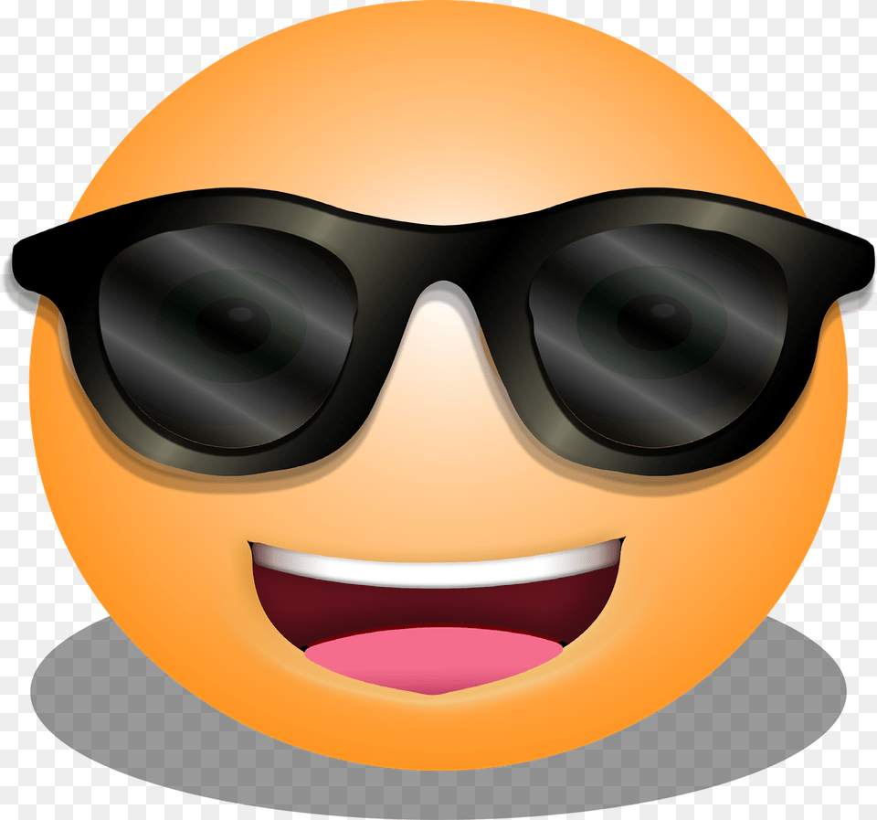 Yummy Emoji Gambar Emoji Keren, Accessories, Glasses, Sunglasses, Goggles Free Transparent Png