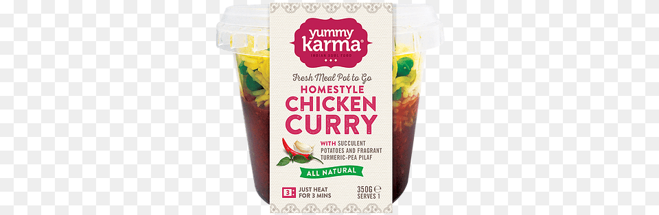 Yummy Karma Homestyle Chicken Curry 350g Chicken Curry, Food, Relish, Ketchup Png
