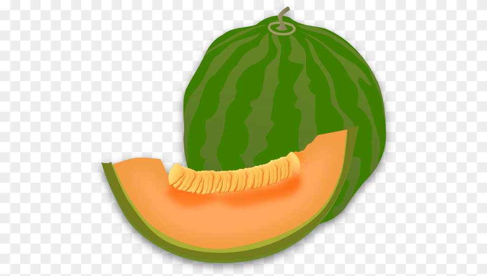 Yummy Melon Clip Art, Food, Fruit, Plant, Produce Png