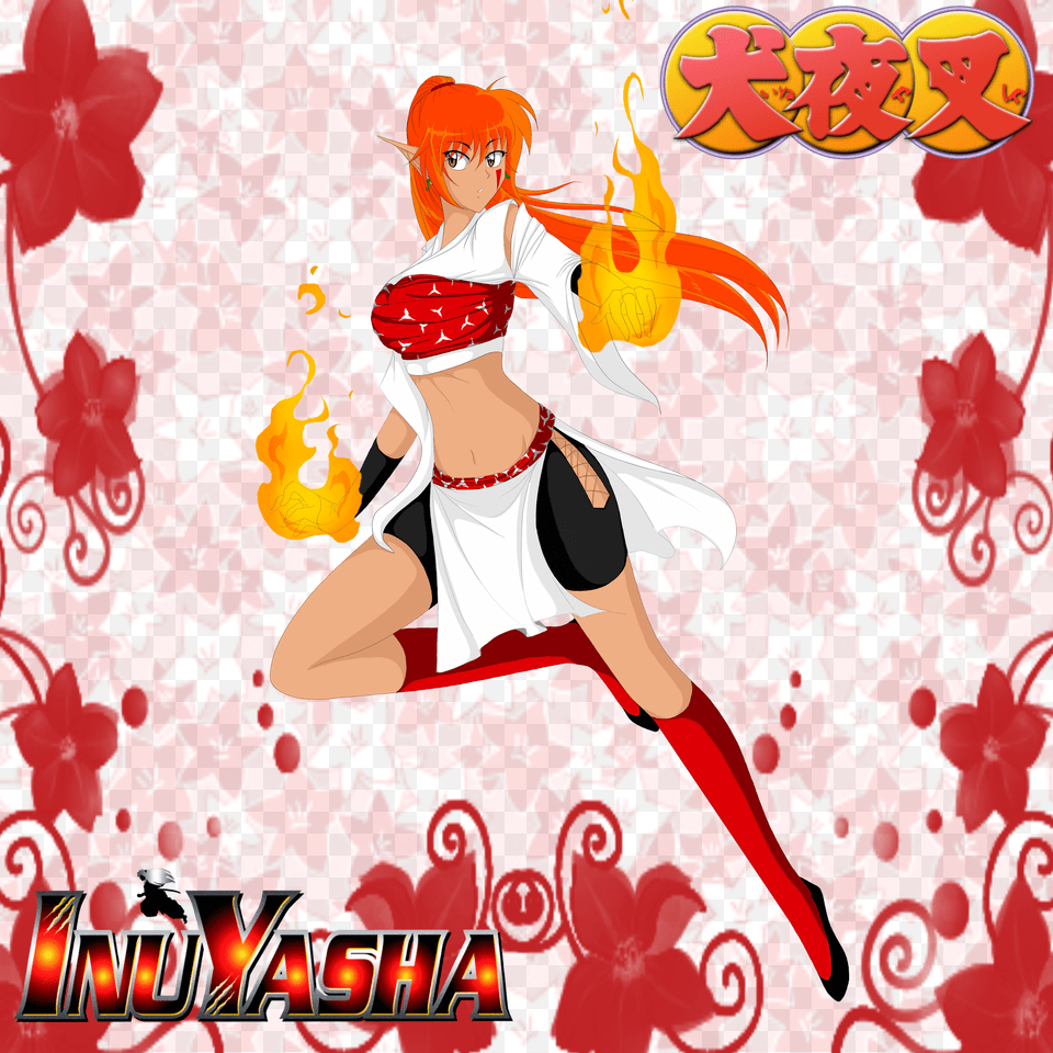 Yuna Of The Flame Inuyasha Free Png