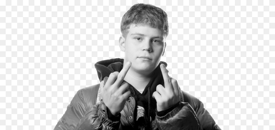 Yung Lean Announces Warlord Deluxe Lp April 28th Via Yung Lean Fuck You, Body Part, Photography, Person, Jacket Free Png Download