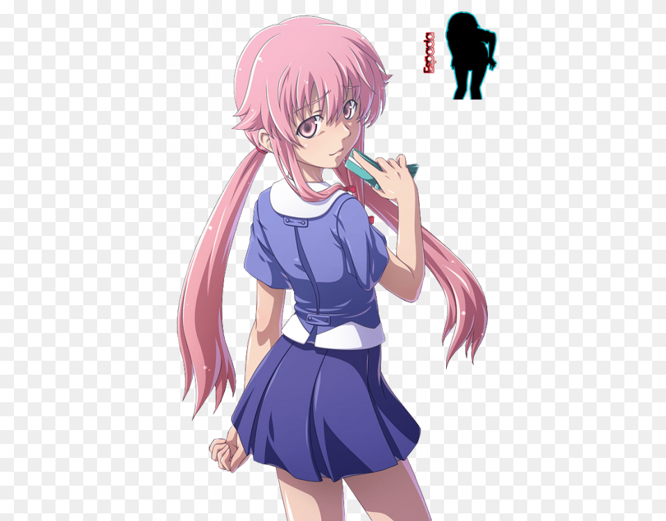 Yuno Gasai, Book, Comics, Publication, Manga Free Transparent Png