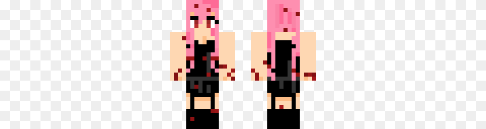 Yuno Gasai Minecraft Skins, Art, Graphics, Cosmetics, Lipstick Free Transparent Png