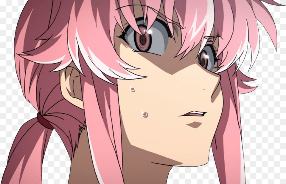 Yuno Gasai Render By Ashleytheskitty Dbbomgk Mirai Nikki Yuno Emoji Discord, Publication, Book, Comics, Adult Png