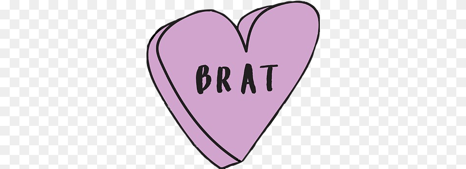 Yup Thats What I Am Sticker Stickers Brat Aesthetic, Heart, Purple Free Transparent Png