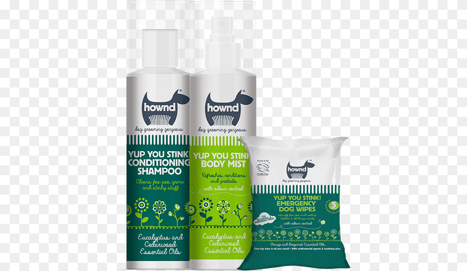 Yup You Stink Super Grooming Pack With Shampoo Spray Hownd Yup You Stink Conditioning Shampoo, Bottle, Lotion, Cosmetics Free Png