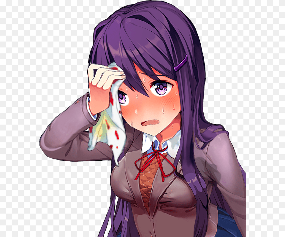 Yuri Ddlc Background, Adult, Publication, Person, Female Png