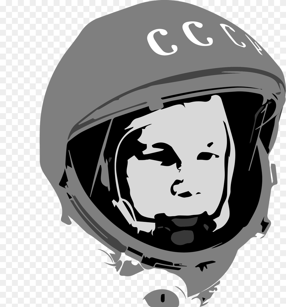 Yuri Gagarin, Crash Helmet, Helmet, Clothing, Hardhat Free Png