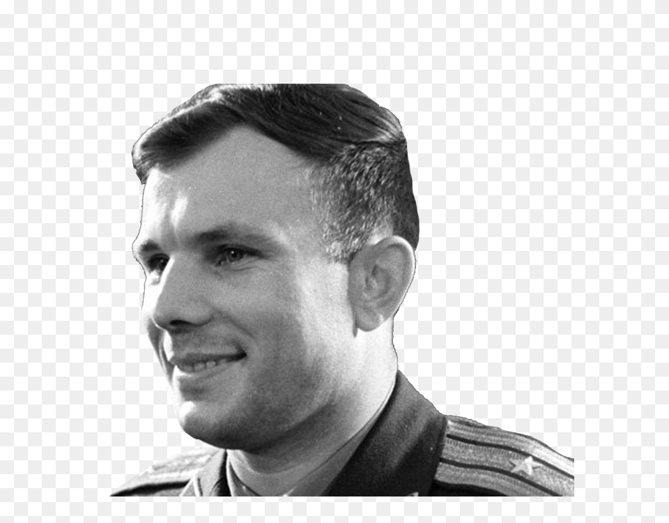Yuri Gagarin, Portrait, Body Part, Photography, Face Free Transparent Png