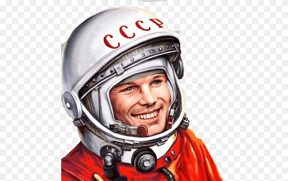 Yuri Gagarin, Helmet, Astronaut, Person Free Transparent Png