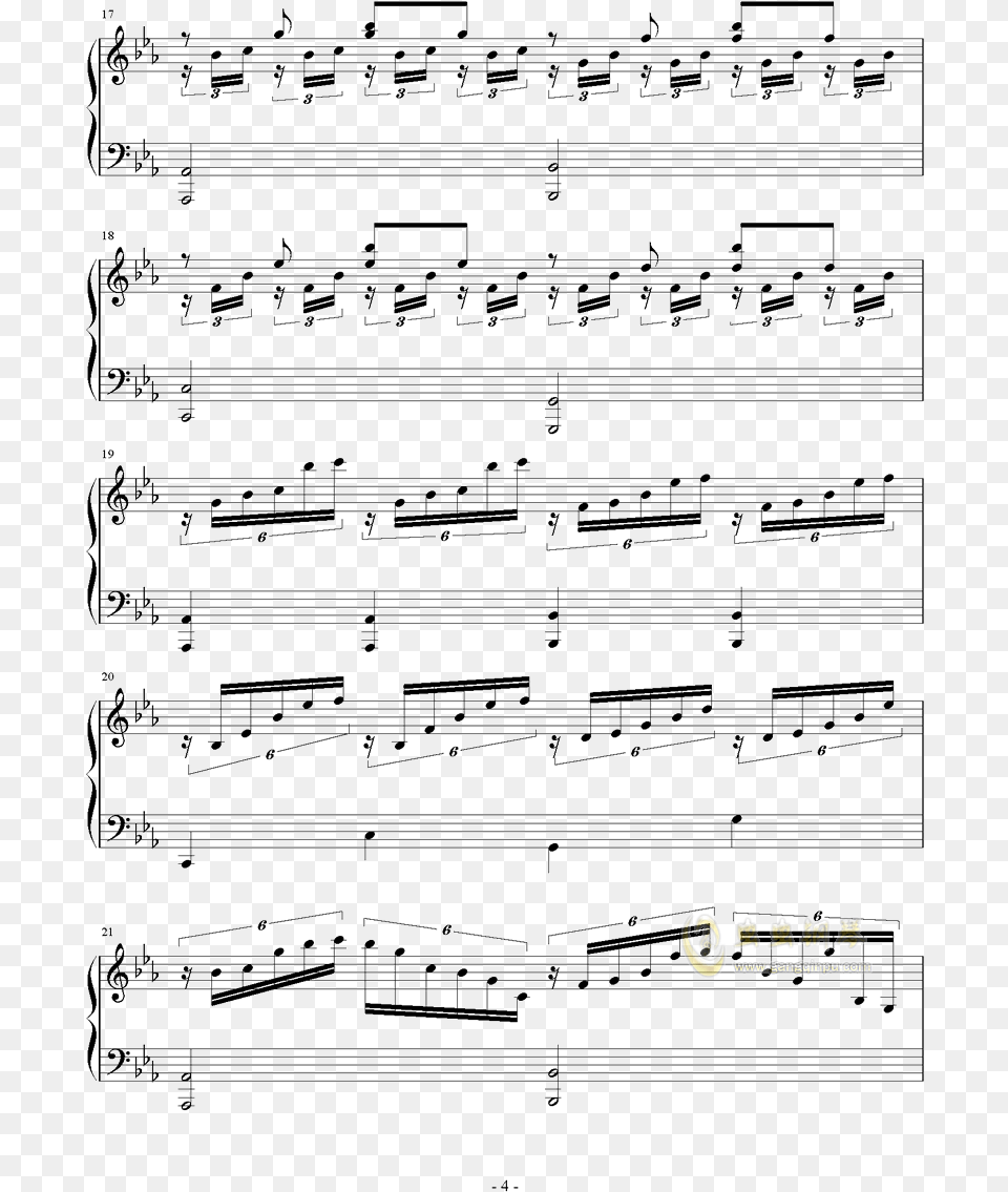 Yuri On Ice Piano Sheet Yuri On Ice, Sheet Music Free Transparent Png