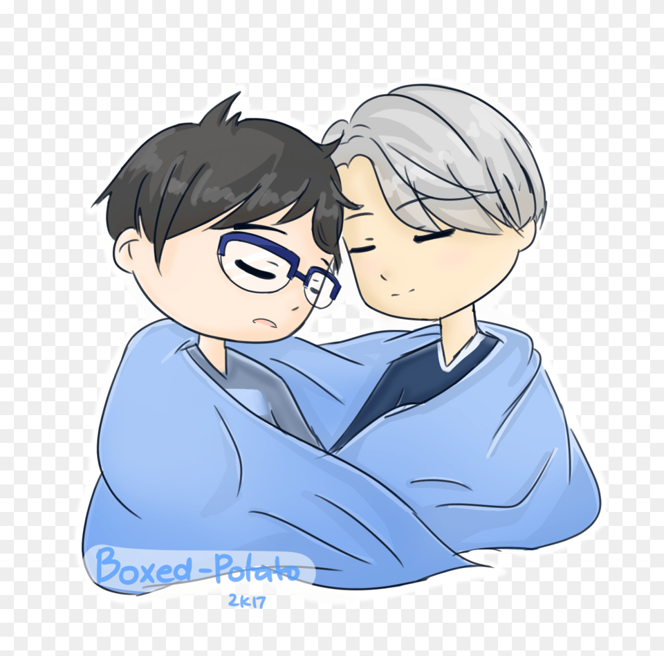 Yuri On Ice Sleepy, Book, Comics, Publication, Baby Free Png