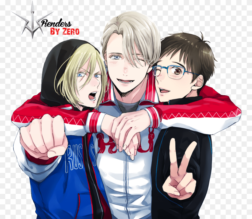 Yuri On Ice Victuri Yuri On Ice, Woman, Adult, Publication, Person Free Png Download