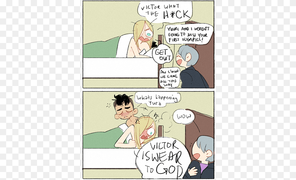 Yurio And Otabek Comics, Book, Publication, Person, Baby Png